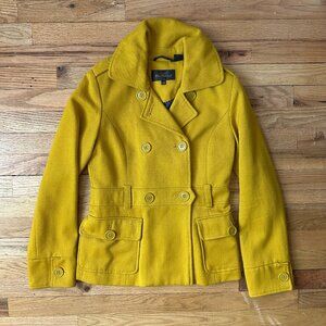 Yellow Ben Sherman Peacoat [XS]